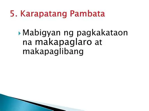 Karapatang magkaroon ng pagkakataon na makapagpasya sa sarili