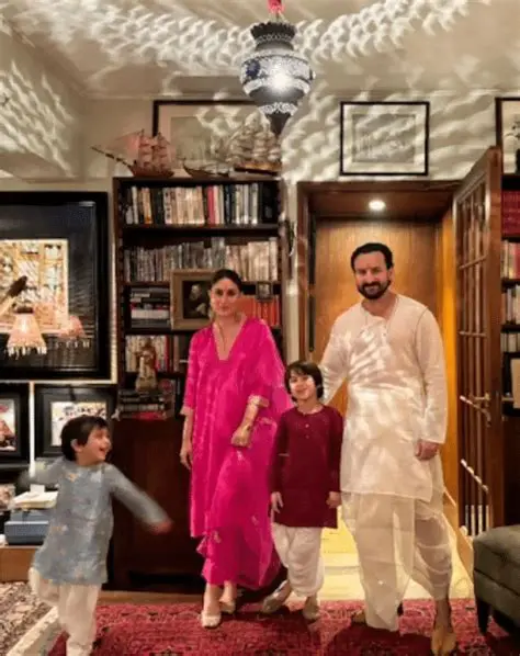 Kareena Kapoor and Saif Ali Khan's Mumbai Oasis: A Peek Inside Their Palatial Residence
