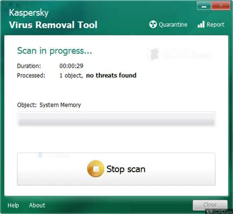 Kaspersky Virus Removal Tool