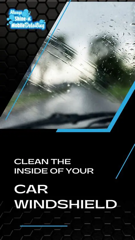 Keep your windshield clean
