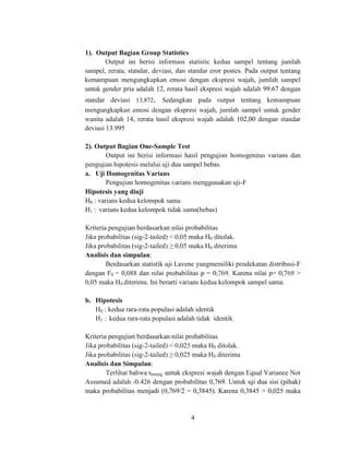 Kemampuan Mengungkapkan Emosi