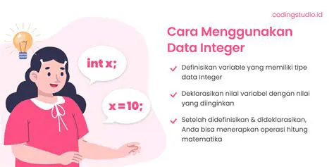 Keuntungan Utama dari Penggunaan Tipe Data Integer