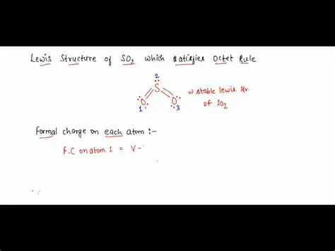 Key Components of a Lewis Structure