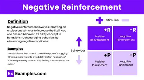 Key Components of Negative Reinforcement