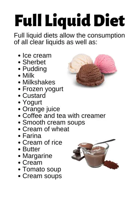 Key Considerations for a Liquid Diet