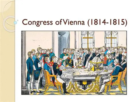 Key Differences between the Congress of Vienna and the Treaty of Versailles