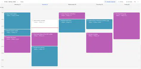 Key Features of a Calendar