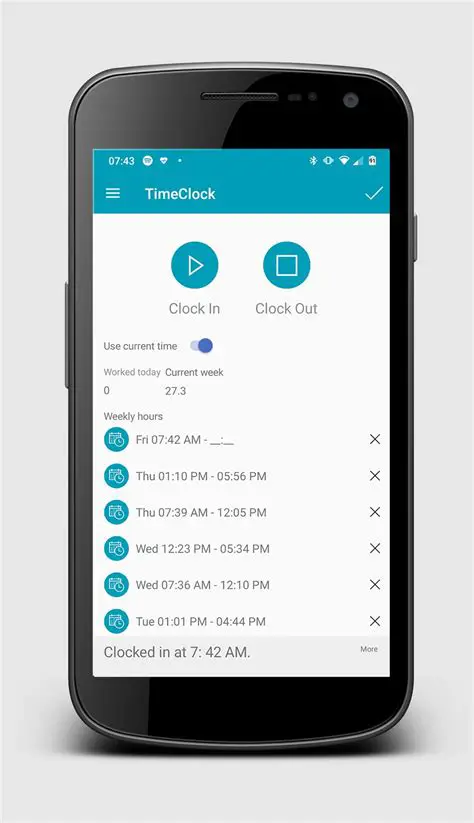 Key Features of a Personal Timeclock