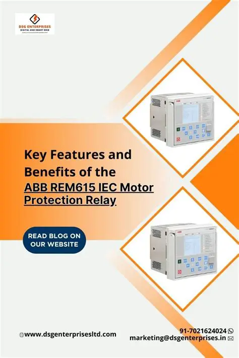 Key Features of ABB REM615