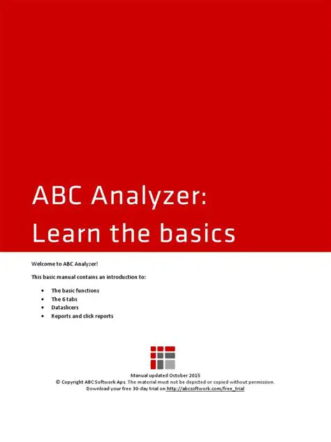 Key Features of ABC Analyzer