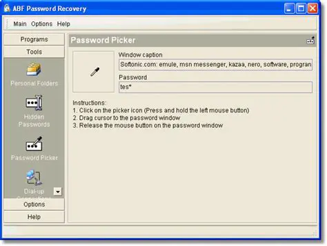 Key Features of ABF Password Recovery