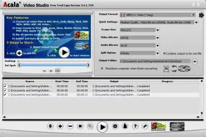 Key Features of Acala Video Studio