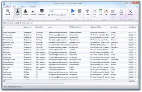 Key Features of AD Bulk Export