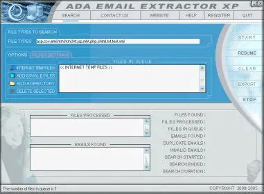 Key Features of Ada Email Extractor XP
