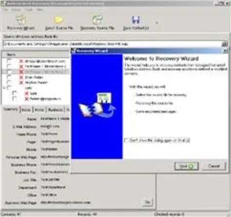 Key Features of Address Book Recovery Free
