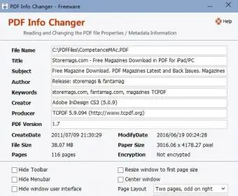 Key Features of Adept PDF Info Changer