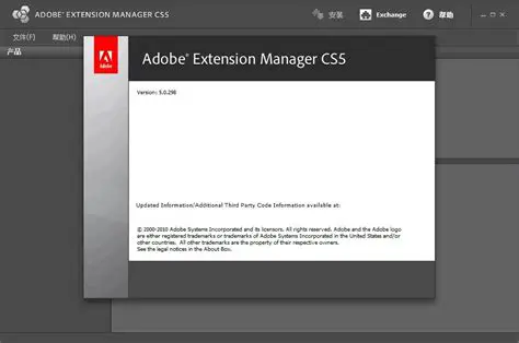 Key Features of Adobe Extension Manager CS6