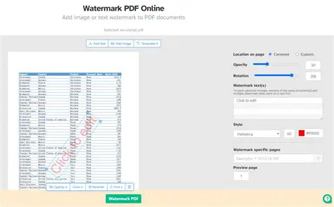 Key Features of Advanced Bulk PDF Watermark Creator