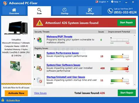 Key Features of Advanced PC Fixer