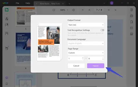 Key Features of Advanced PDF to Text