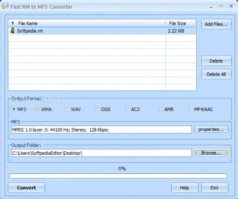 Key Features of Advanced RM To MP3 Converter