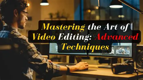 Key Features of Advanced Video Editing