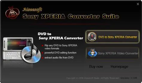 Key Features of Aiseesoft Sony XPERIA Video Converter