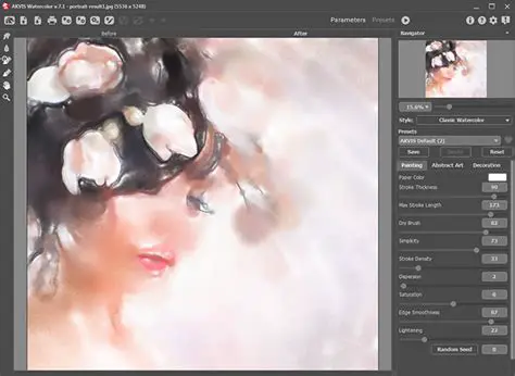 Key Features of AKVIS Watercolor