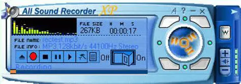 Key Features of All Sound Recorder XP