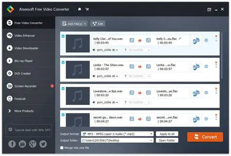 Key Features of All4 MP3 WAV Converter