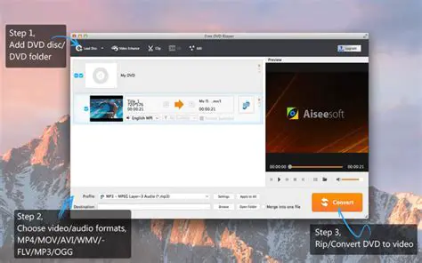 Key Features of Altdo DVD to AVI MPEG MP4 MOV Ripper