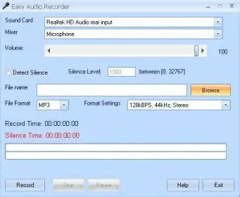 Key Features of AML Easy Audio Record