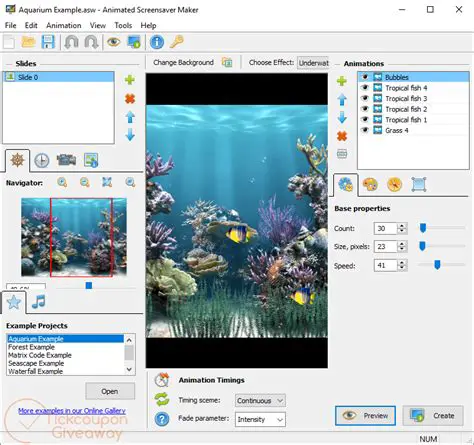 Key Features of Animated Screensaver Maker