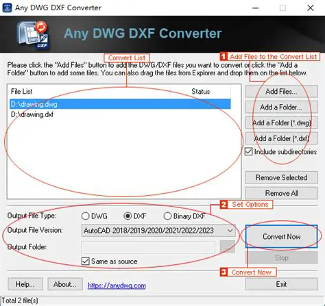 Key Features of Any DWG and DXF to PDF Converter 2011