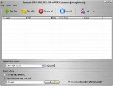 Key Features of Aostsoft JPG JPEG to PDF Converter