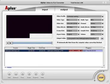 Key Features of Aplus FLV Video Converter