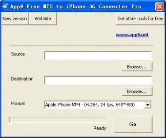 Key Features of App9 Free MTS to iPhone 3G Converter Pro