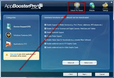 Key Features of AppBooster
