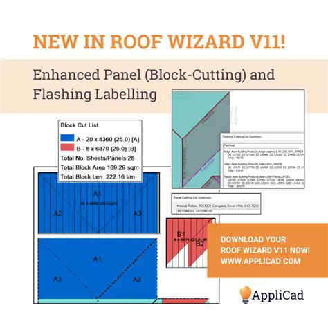 Key Features of AppliCad Roof Wizard