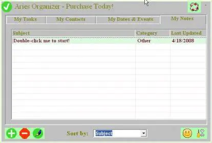 Key Features of Aries Organizer