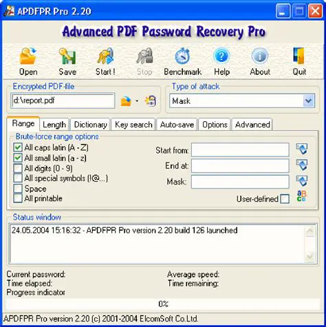 Key Features of AST PDF Password Recovery