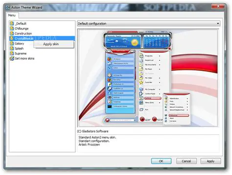 Key Features of Aston2 Menu