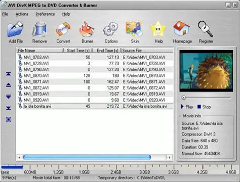 Key Features of AUAU AVI DIVX MOV to MPEG DVD Converter