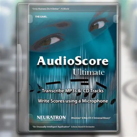 Key Features of AudioScore Ultimate