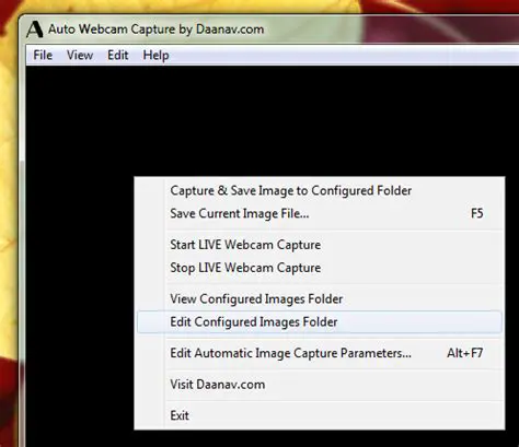 Key Features of Auto Webcam Capture