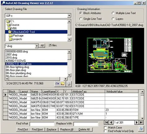 Key Features of AutoCAD Drawing Viewer