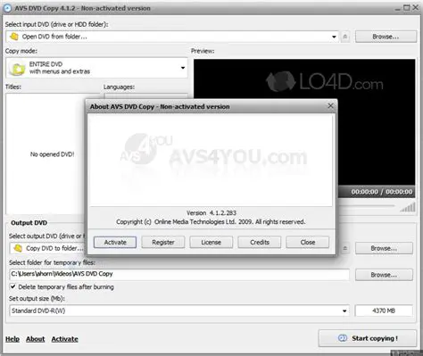 Key Features of AVS DVD Copy