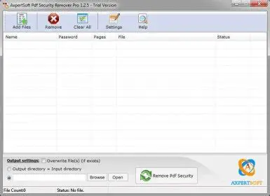 Key Features of AxpertSoft PDF Security Remover