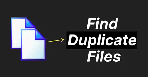 Key Features of BDS Find Duplicate Files