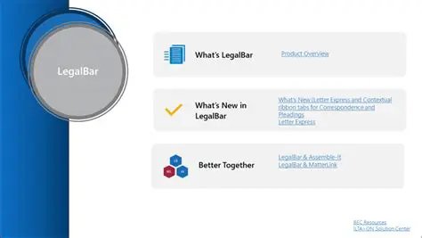 Key Features of BEC LegalBar